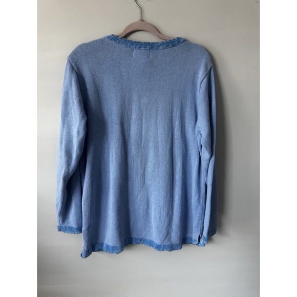 Quacker Factory Sweater Womens Large Halloween Pumpkin Sequin Pullover Spider - Picture 7 of 10